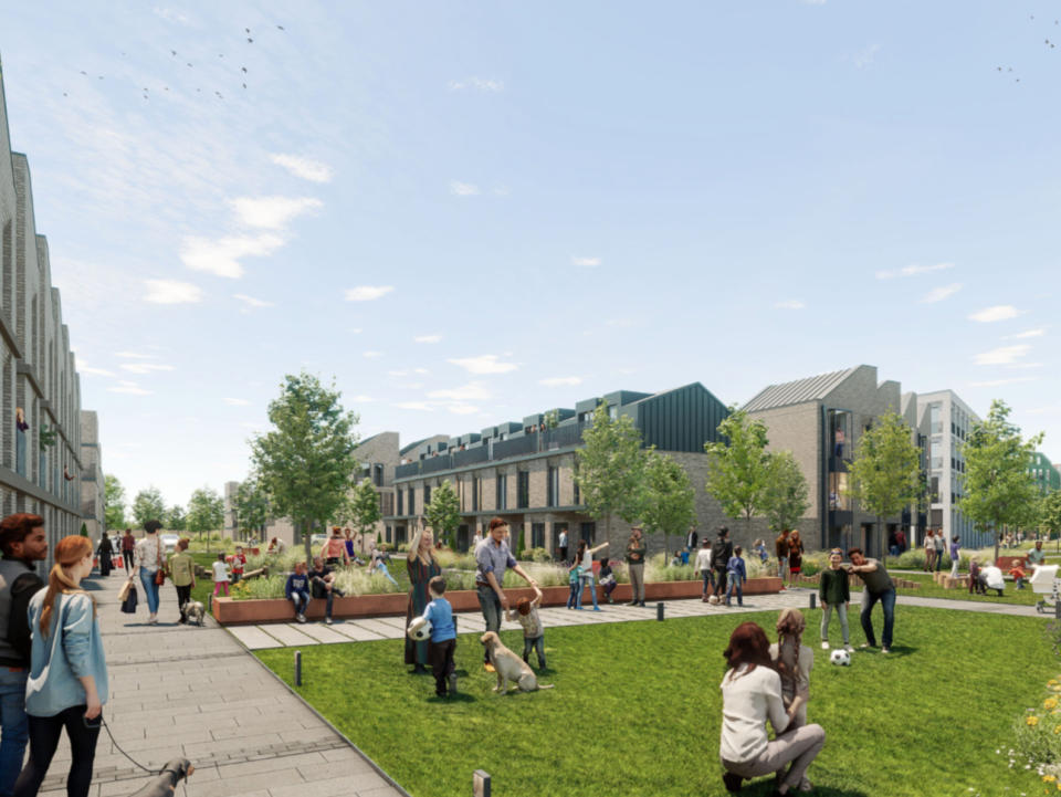 Plans have been submitted for a new urban village in Birkenhead. (Photo: Ion Developments)