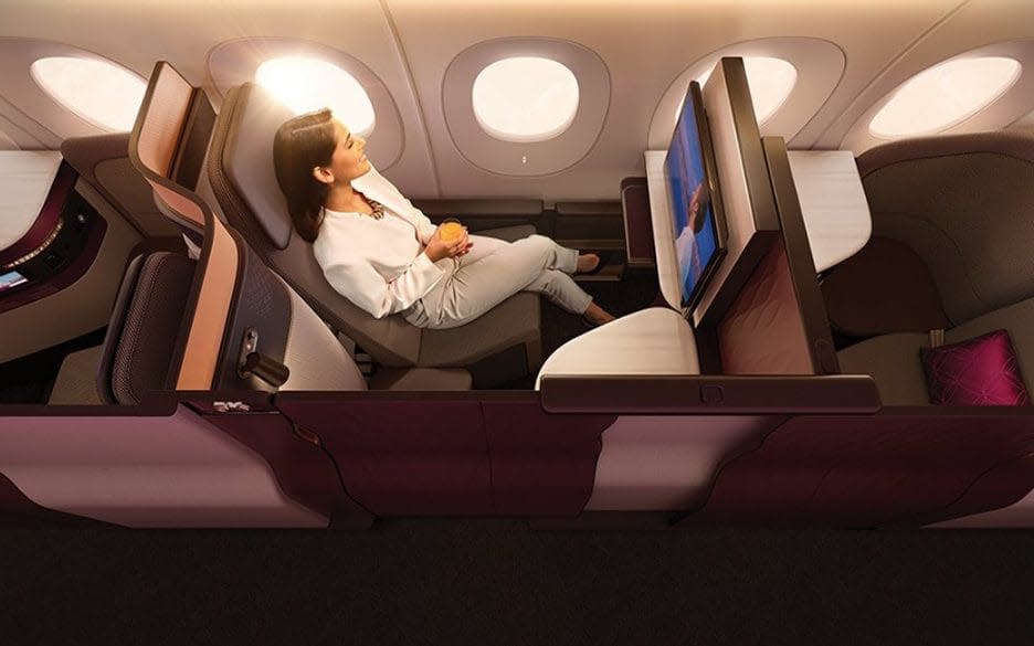 The world's best business-class cabin? Qatar Airways launches the revolutionary QSuite