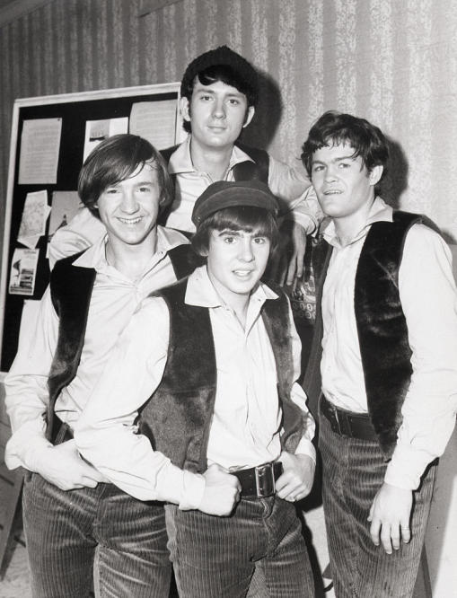 Press Photo of real cowboys Bill Black, Dean Tobias and Scooter