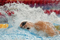 SHANGHAI, CHINA - JULY 28: Natalie Coughlin of the United States competes in heat nine of the Women's 100m Freestyle heats during Day Thirteen of the 14th FINA World Championships at the Oriental Sports Center on July 28, 2011 in Shanghai, China. (Photo by Adam Pretty/Getty Images)