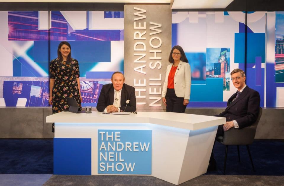 The Andrew Neil Show first launched in May on Channel 4 (Channel 4/PA) (PA Media)