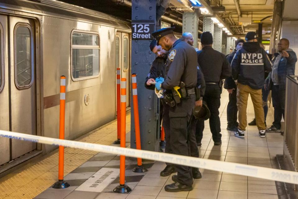 Volz was on the platform at the East 125th Street and Lexington Avenue on Monday when he was shoved into the path of an incoming Nov. 4 train and killed. William Miller
