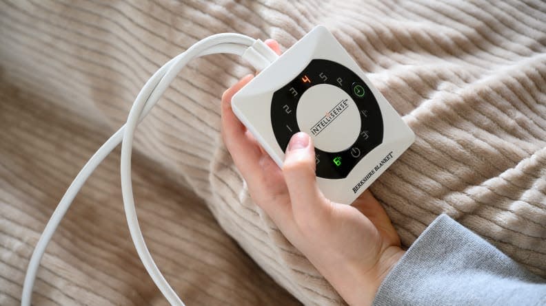 Stay warm and cozy—especially during cold winter days—with an electric blanket.