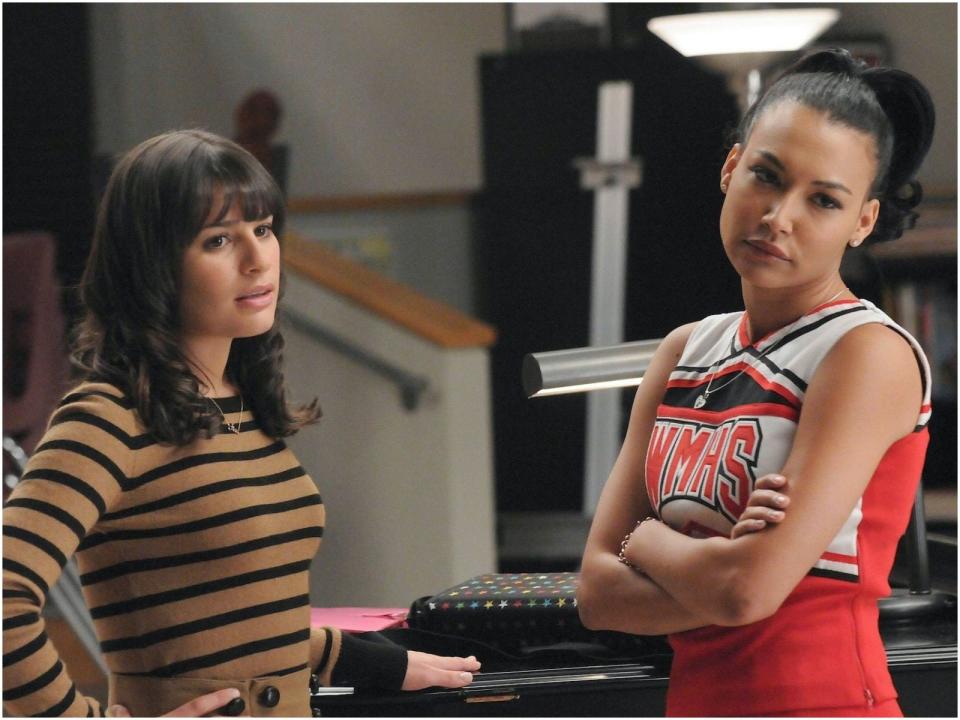 Lea Michele Naya Rivera Glee