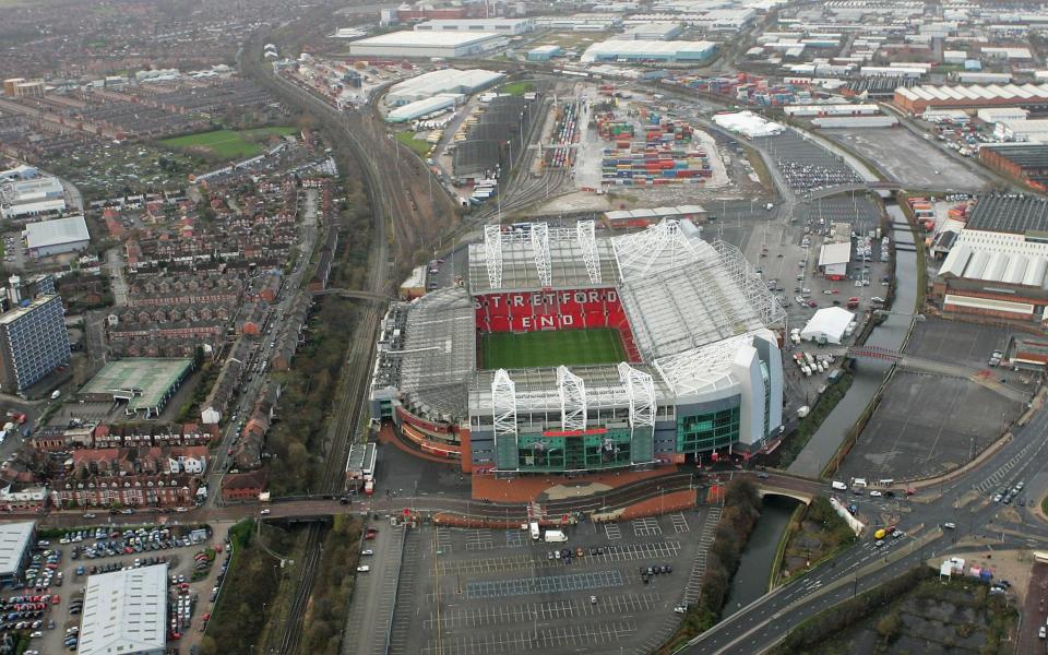 Old Trafford from above - Getty Images/John Peters