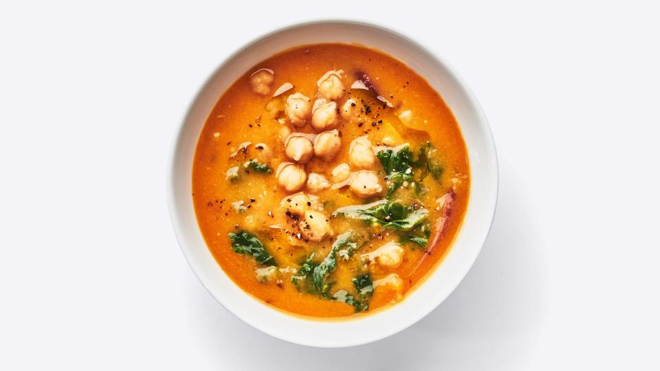 Hammy Chickpea Soup