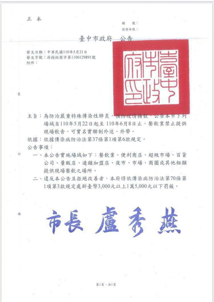 違者最高可罰1萬5000元。（圖／民眾提供）