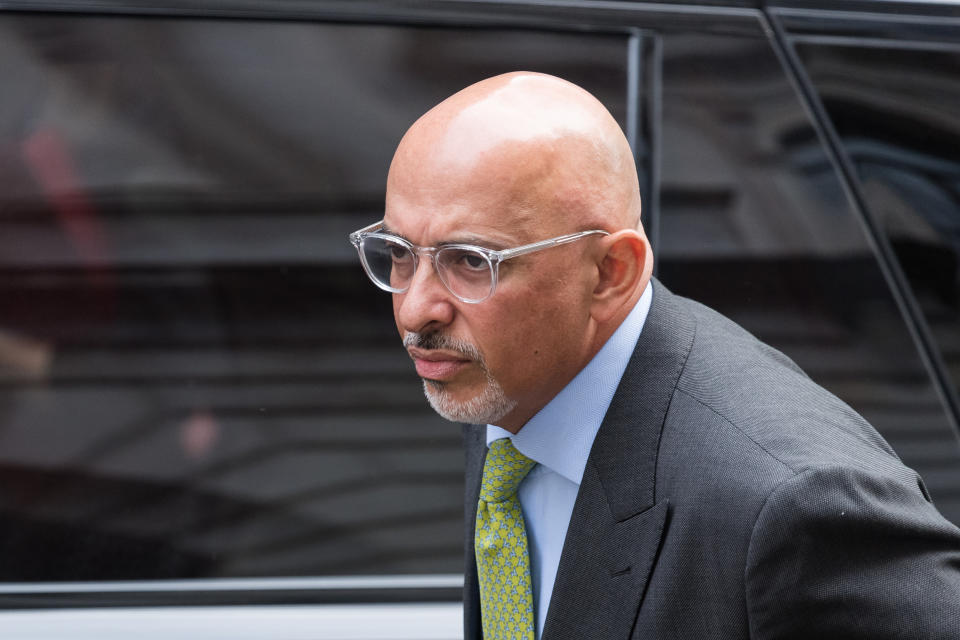 Education secretary Nadhim Zahawi has said that his wife has smacked their daughter. (Getty)