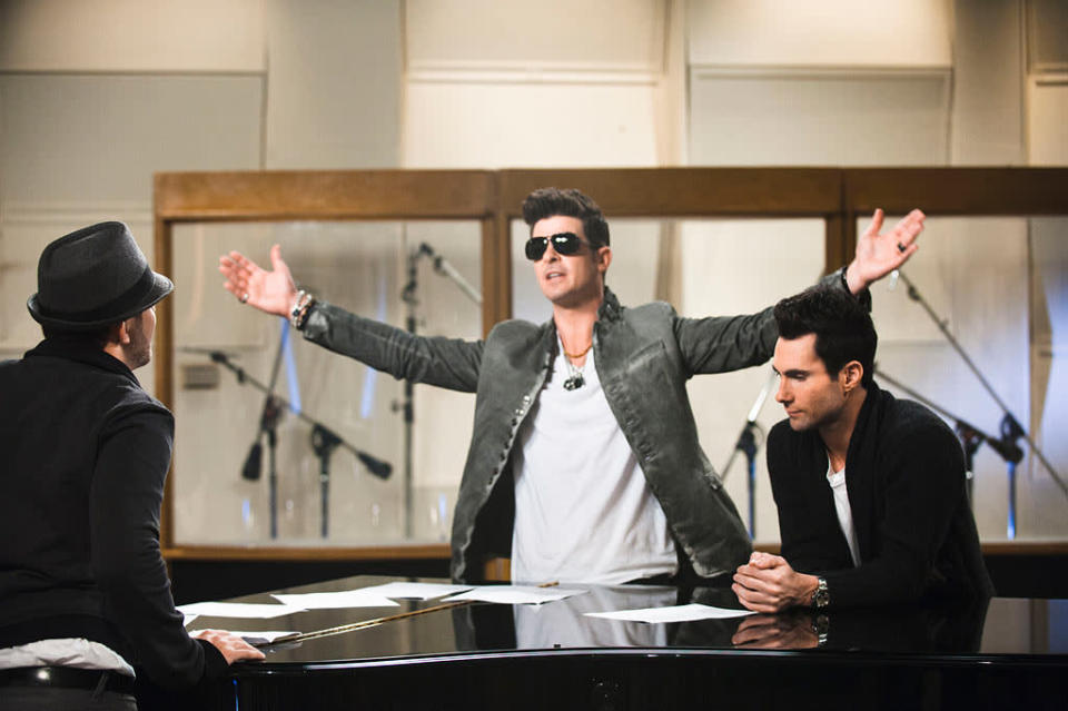 The Voice Celebrity Mentors, Robin Thicke