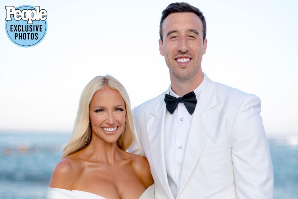 NBA Player Frank Kaminsky Marries Sportscaster Ashley Brewer in ‘Elegant’ Beachside Ceremony (Exclusive)