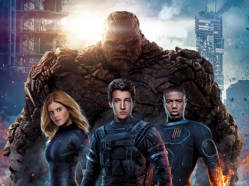 Kate Mara, Miles Teller and Michael B Jordan in ‘Fantastic Four'Fox