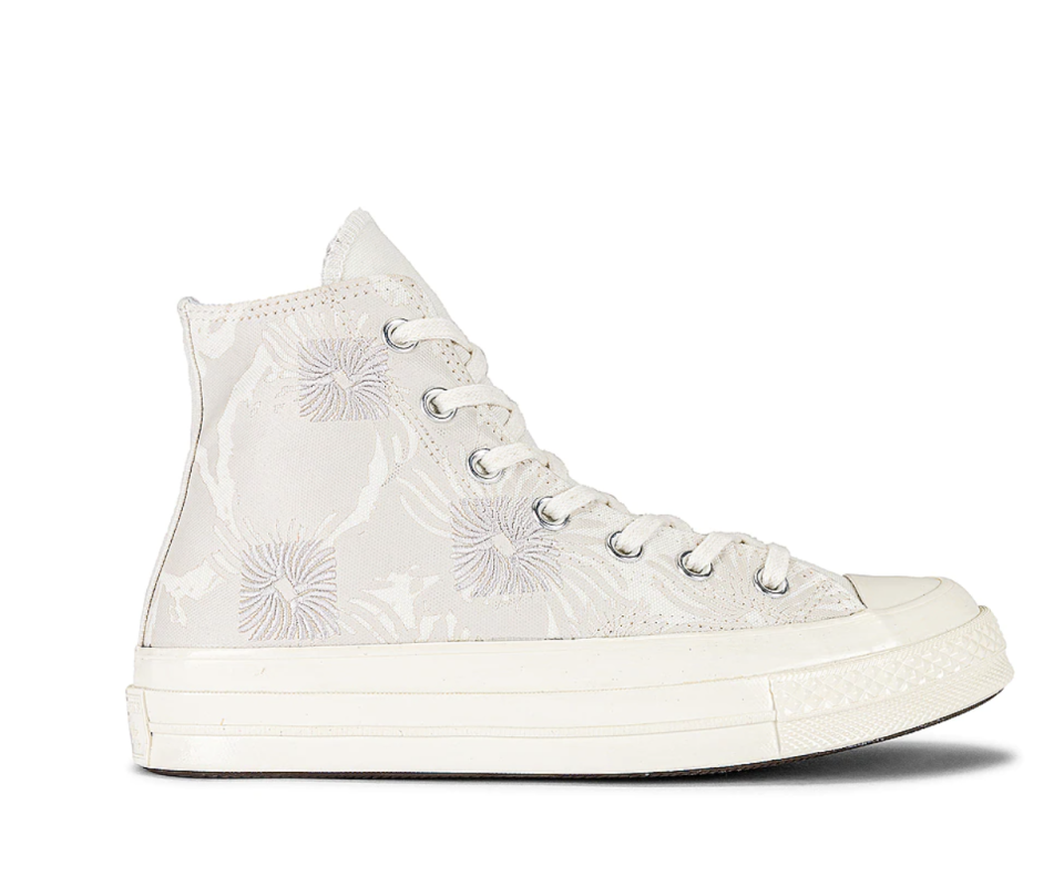 <p><a href="https://go.redirectingat.com?id=74968X1596630&url=https%3A%2F%2Fwww.revolve.com%2Fconverse-chuck-70-graphic-sneaker-in-egret-ghosted-pale-putty%2Fdp%2FCNVR-WZ209%2F&sref=https%3A%2F%2Fwww.womenshealthmag.com%2Flife%2Fg22519305%2Fbest-comfortable-wedding-shoes%2F" rel="nofollow noopener" target="_blank" data-ylk="slk:Shop Now;elm:context_link;itc:0;sec:content-canvas" class="link ">Shop Now</a></p><p>Chuck 70 Graphic Sneaker</p><p>Revolve</p><p>$64.00</p>