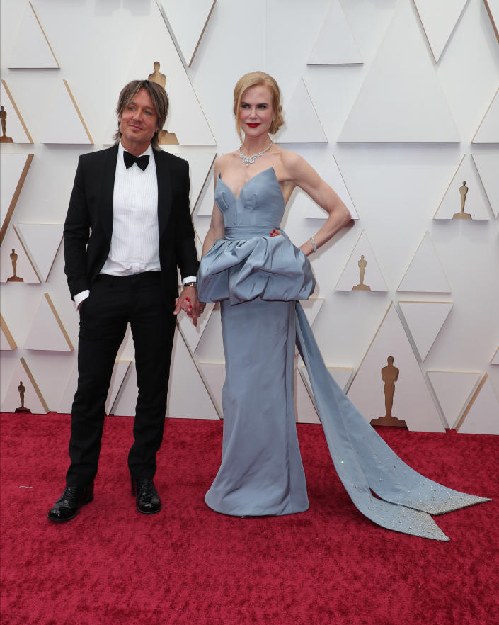 Nicole Kidman on the Oscars Red Carpet 2022