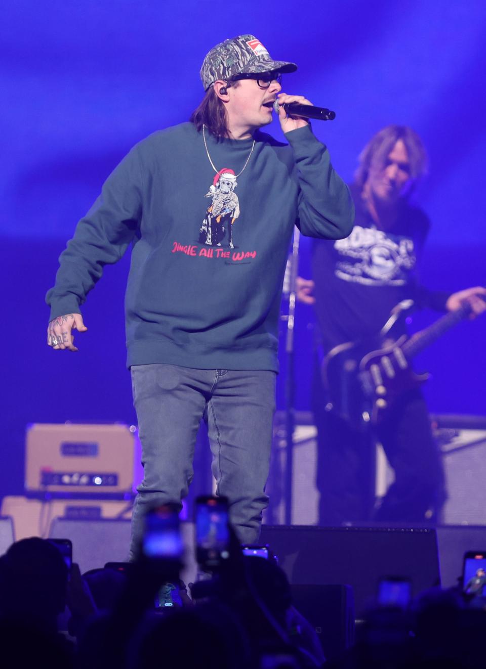 HARDY performs during the All for the Hall concert benefitting the Country Music Hall of Fame held at Bridgestone Arena Tuesday, Dec. 5, 2023.