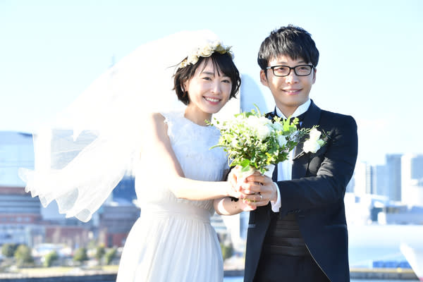 新垣結衣與星野源結婚。（圖／翻攝自網路）