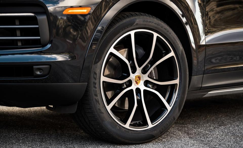 <p>Get the air springs and the summer tires and click it into Sport Plus mode, and the base Cayenne will have you seeking out the roads usually reserved for Porsche's sports cars.</p>