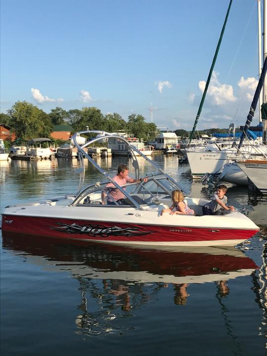 David Anthony always dreamed of owning a boat. This summer, he bought a 20-foot power boat for family use. But he says he didn't understand how much hassle would be involved. Photo by Lena Anthony.