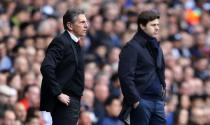 <p>The ghost of Saints’ past: Mauricio Pochettino goes up against current Southampton boss Claude Puel </p>