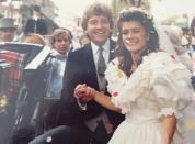 <p>The former <em>Real Housewives of Beverly Hills </em>star is another alumna celebrating her Ruby wedding anniversary this year, having <a href="https://people.com/tv/lisa-vanderpump-ken-todd-36-year-anniversary/" rel="nofollow noopener" target="_blank" data-ylk="slk:wed Ken Todd;elm:context_link;itc:0;sec:content-canvas" class="link ">wed Ken Todd</a> in August 1982.</p> <p>During a 2018 appearance on <a href="https://people.com/tag/stassi-schroeder" rel="nofollow noopener" target="_blank" data-ylk="slk:Stassi Schroeder';elm:context_link;itc:0;sec:content-canvas" class="link ">Stassi Schroeder'</a>s podcast <em>Straight Up with Stassi</em>, Vanderpump said that she and Todd got engaged six weeks after meeting and were married within three months.</p> <p>"It was the strangest thing," the <em>Vanderpump Rules</em> star said of the spark. "He was wrong for me in every sense of the word. He was 16 years older than me. He was a playboy, running around town ... And I was dating somebody else. I just looked at him and there was an instant connection."</p>