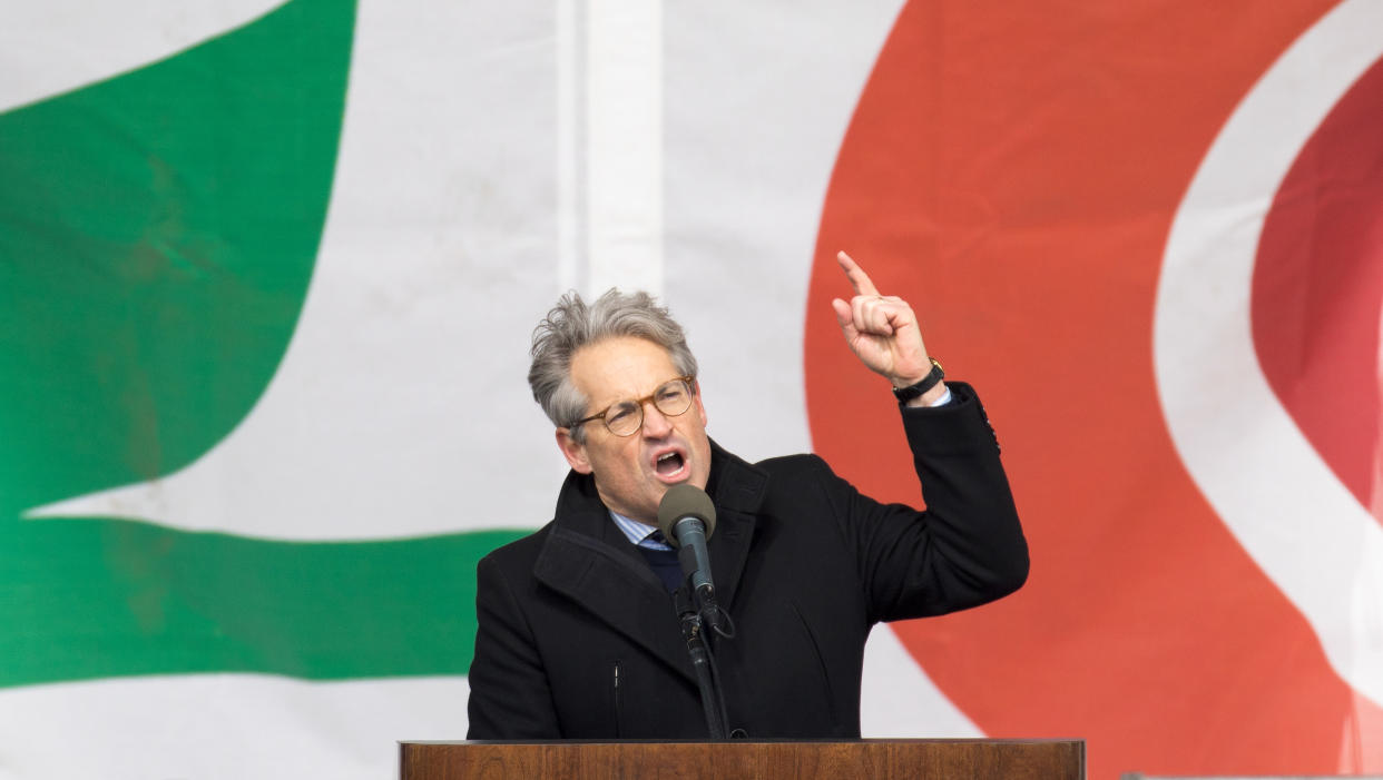 Eric Metaxas speaks during the 44th annual March for Life in Washington, D.C, on Jan. 27, 2017. (Photo: Tasos Katopodis/AFP/Getty Images)