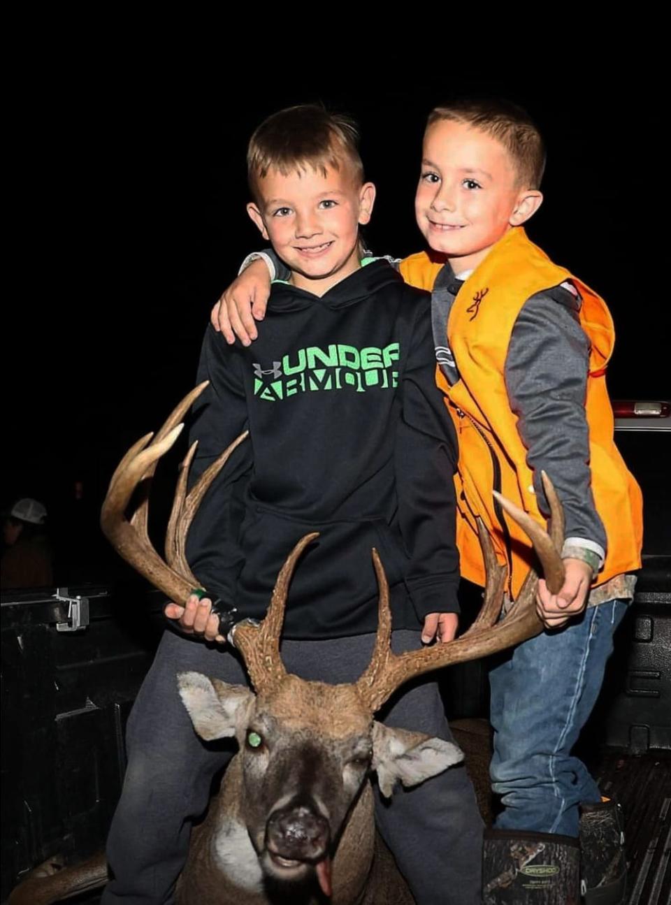 More than 100 children signed up for the fourth Big Buck Contest, said coordinator Mike Green.