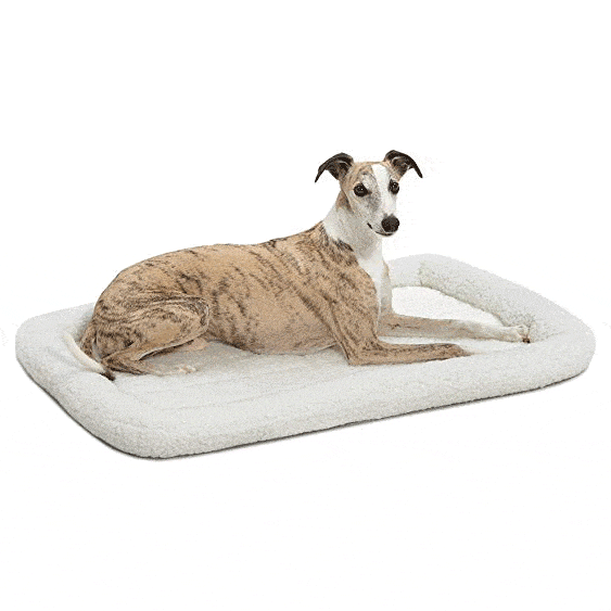 8) Fleece Dog Bed