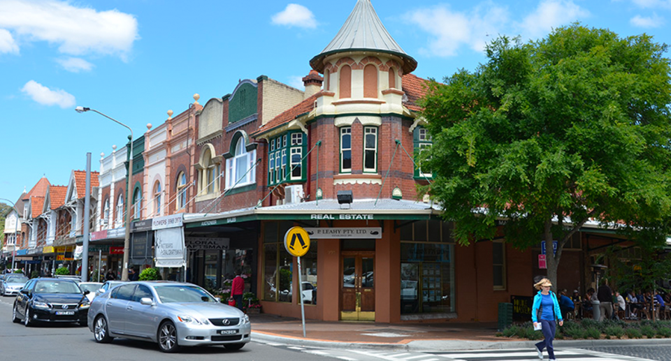 Spit Junction in Mosman. 