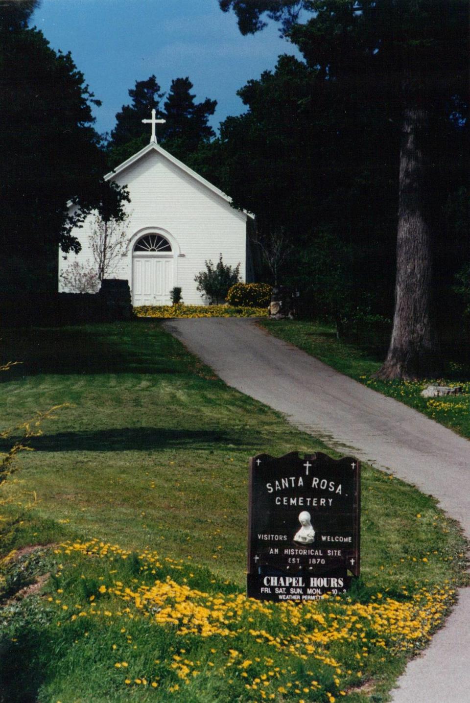 The Old Santa Rosa Chapel in Cambria, seen here in 2013. will close to concerts, weddings and other community events, according to a decision by the bishop of the Roman Catholic Diocese of Monterey.