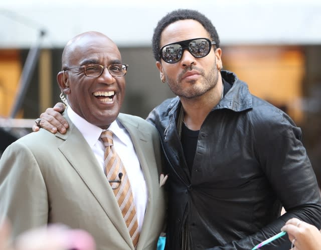 Lenny Kravitz & Al Roker