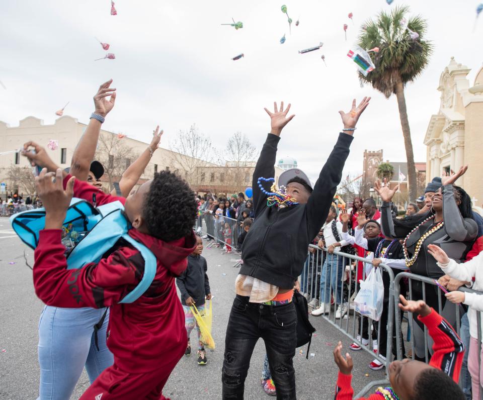 The Martin Luther King Jr. Day parade in downtown Pensacola on Monday, Jan. 16, 2023.