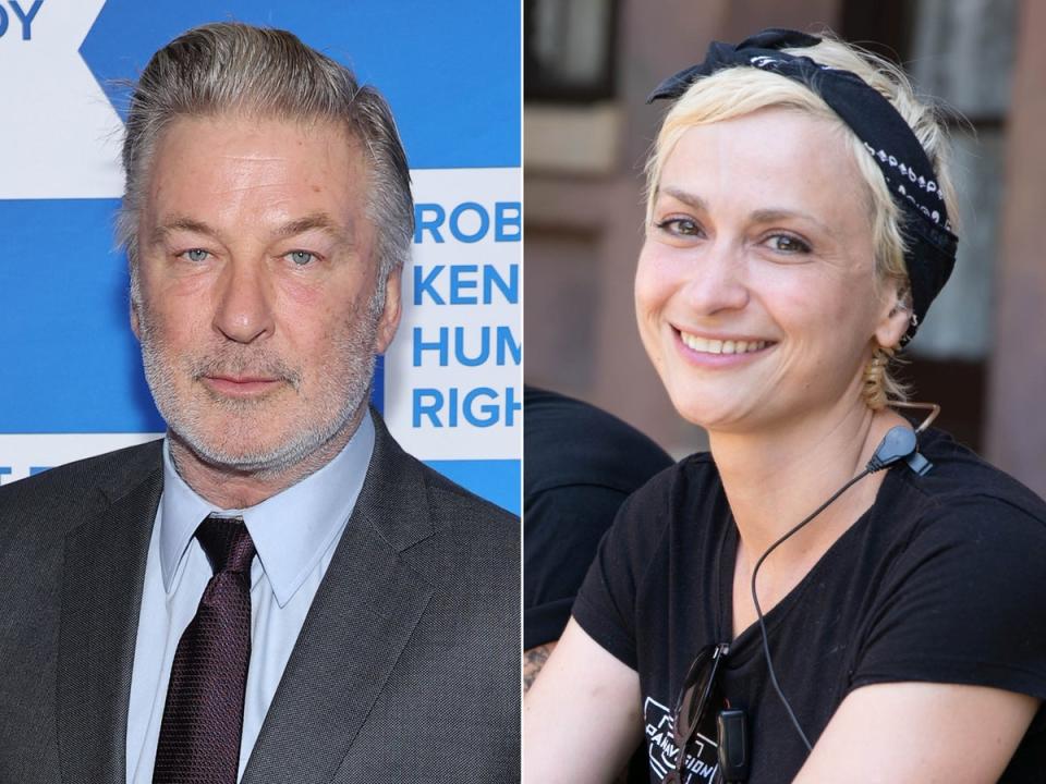 Alec Baldwin was charged with involuntary manslaughter over the death of Halyna Hutchins on Thursday (Getty/Reuters)