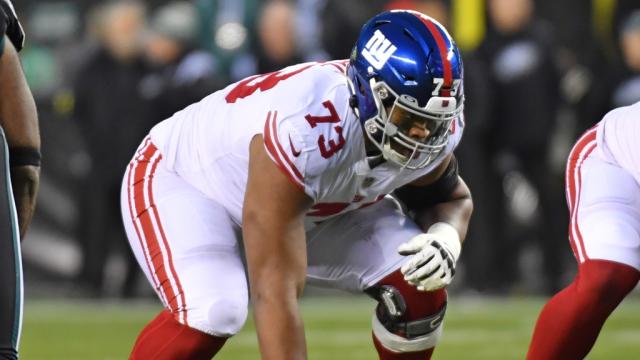 Giants hoping offensive and defensive lines can rival Eagles'