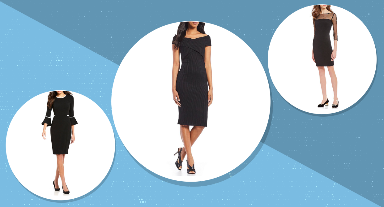 Shop little black dresses for every occasion at Dillard’s.