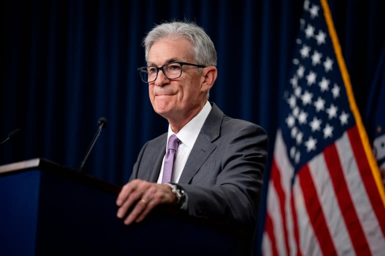 Traders are hoping Federal Reserve chief Jerome Powell signals an interest rate cut in his speech at Jackson Hole (Andrew Harnik)