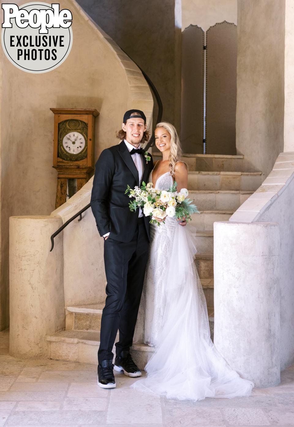 NBA star Kelly Olynyk and Jackie McNulty's wedding