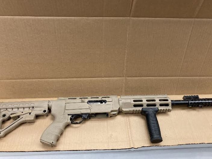 Oxnard police seized an AR-15 from a vehicle's front passenger area where a teen boy was seated on Friday, officials said.