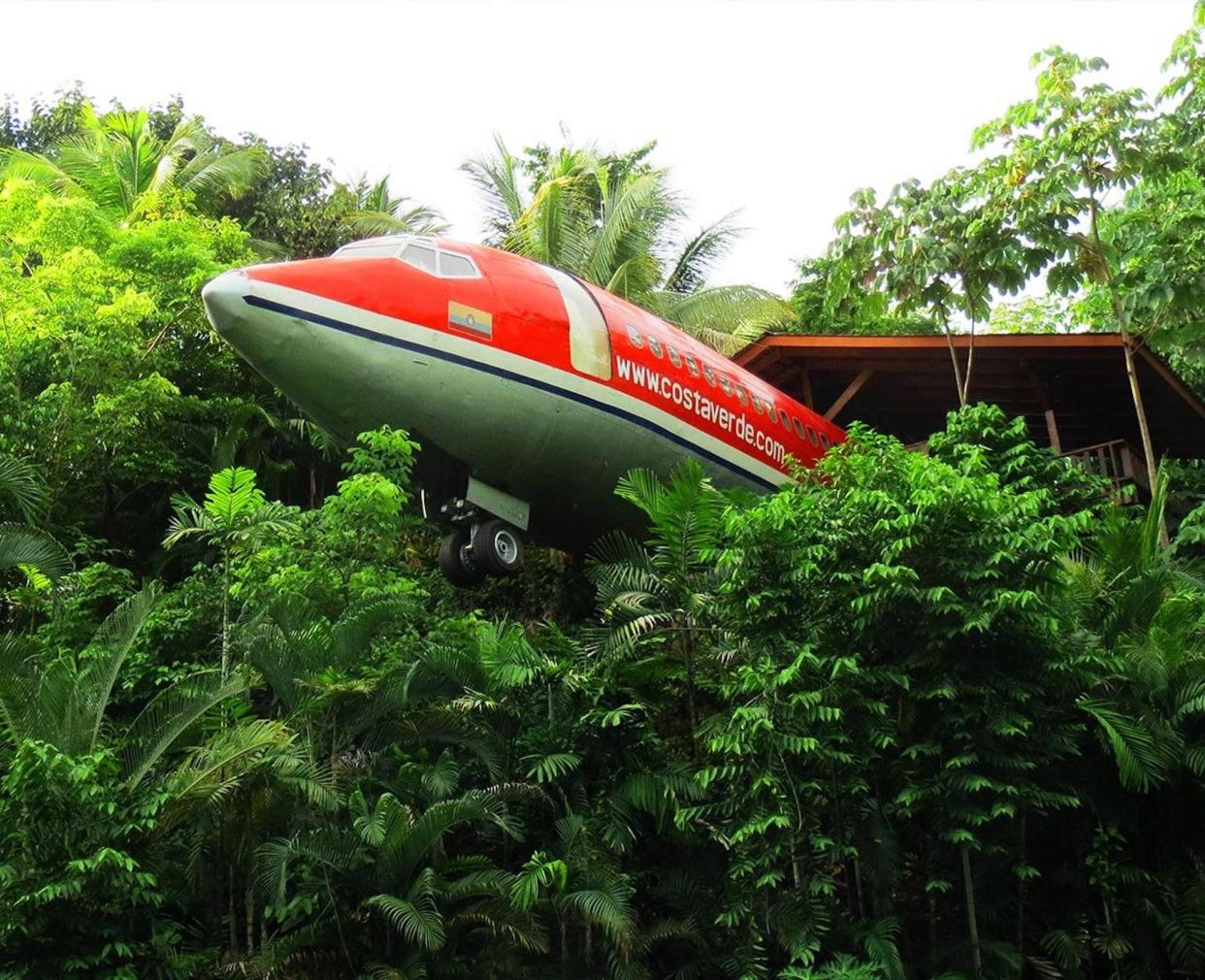 airplane hotel house costa rica fuselage 727 10