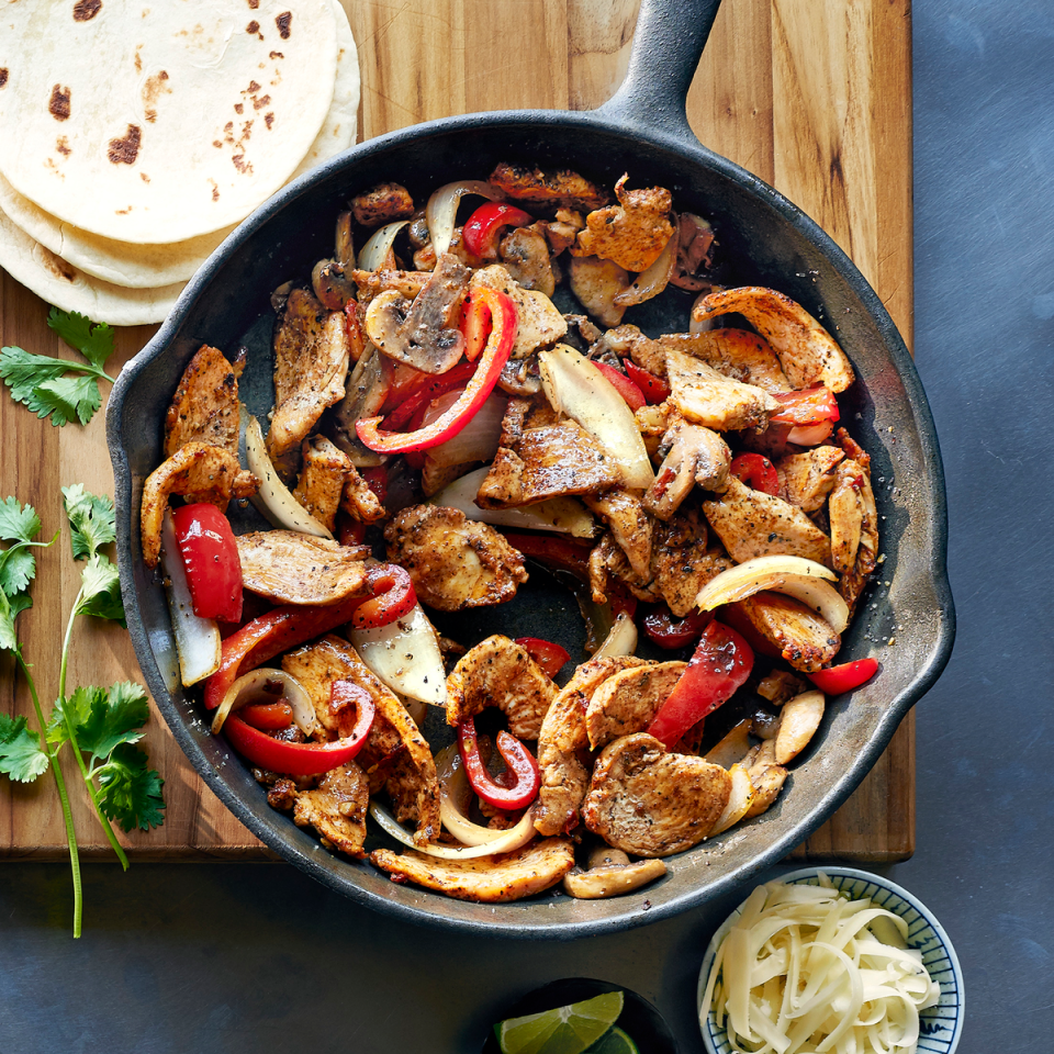 2) Chipotle Chicken Fajitas