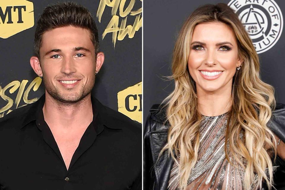 <p>Mike Coppola/Getty ; Taylor Hill/FilmMagic</p>  Michael Ray attends the 2018 CMT Music Awards on June 6, 2018 in Nashville, Tennessee. ; Audrina Patridge attends The Art of Elysium