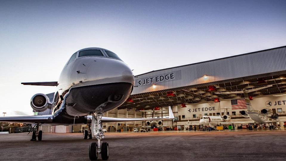 Full hangars are now a rarity as both charter and fractional programs have increased beside jet ownership. - Credit: Courtesy Jet Edge