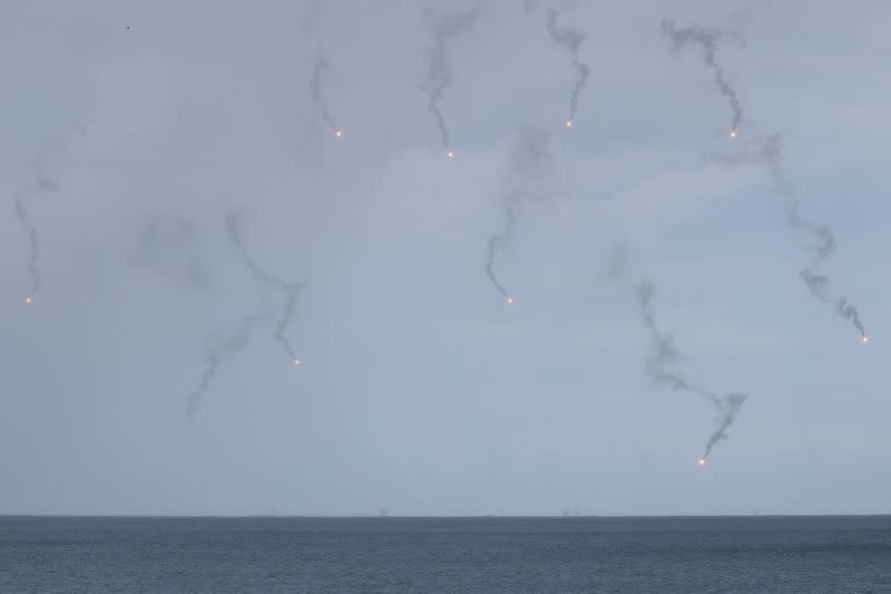 Annual military exercise in Pingtung county, southern Taiwan