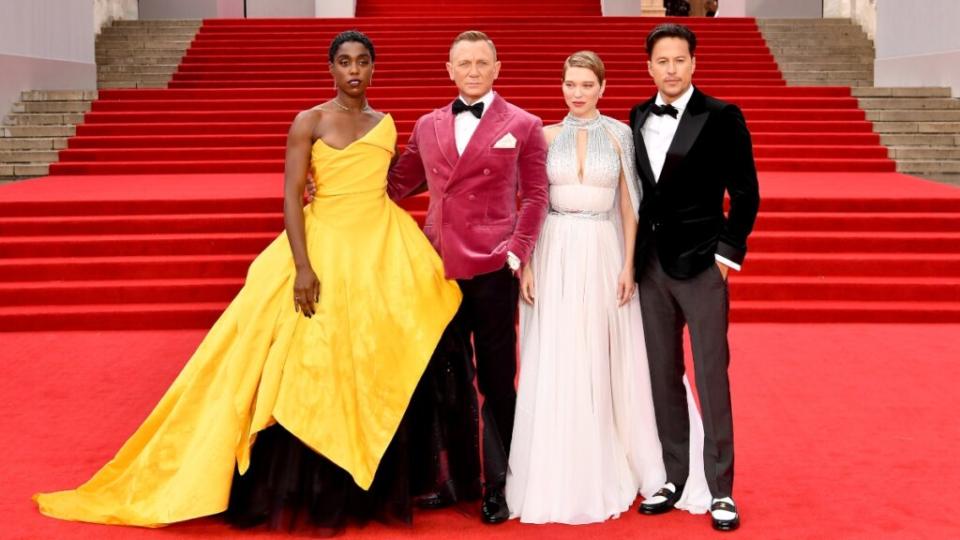 lashana lynch, daniel craig, lea seydoux, cary joji fukunaga no time to die