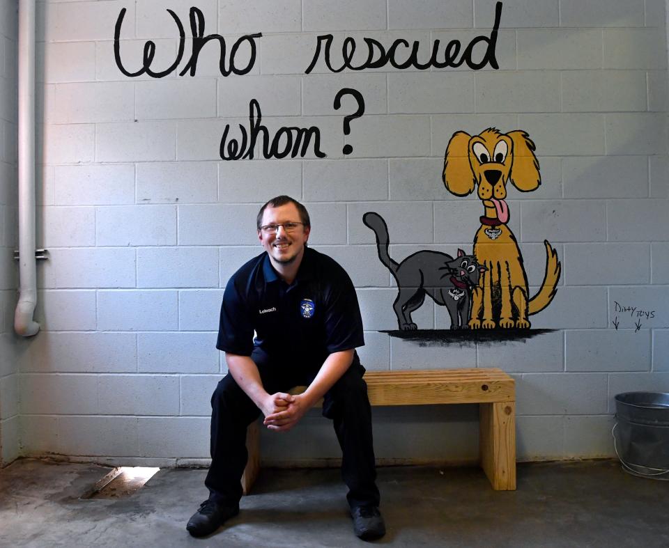 Justin Lelesch, animal services director