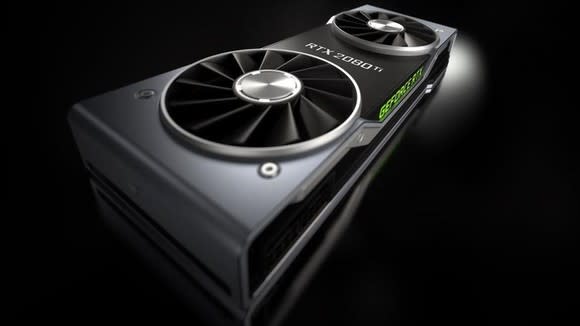 NVIDIA's RTX 2080 Ti Founders Edition card.