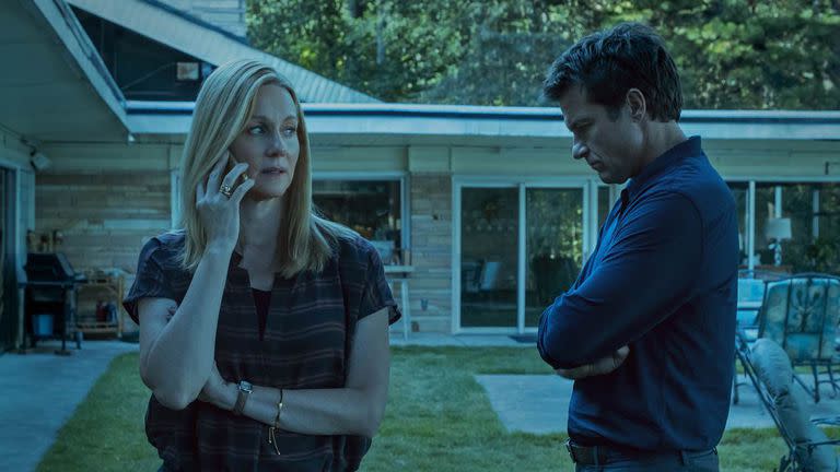 Laura Linney y Jason Bateman en Ozark