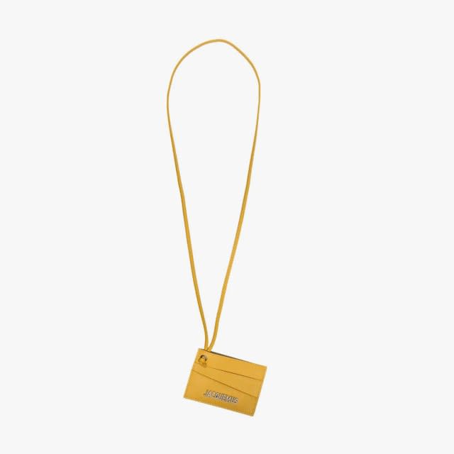 Jacquemus Le Porte Leather Card Wallet Necklace