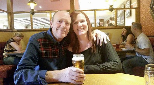 Tammy Partridge-Smith has continued to raise awareness about male cancers following the death of her father, Nigel Smith, in 2014. Photo: Facebook