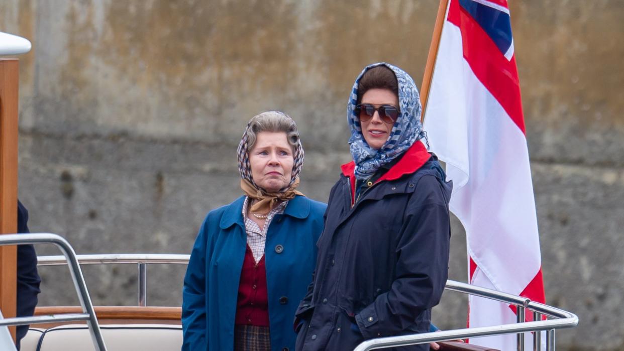 Imelda Staunton and Claudia Harrison