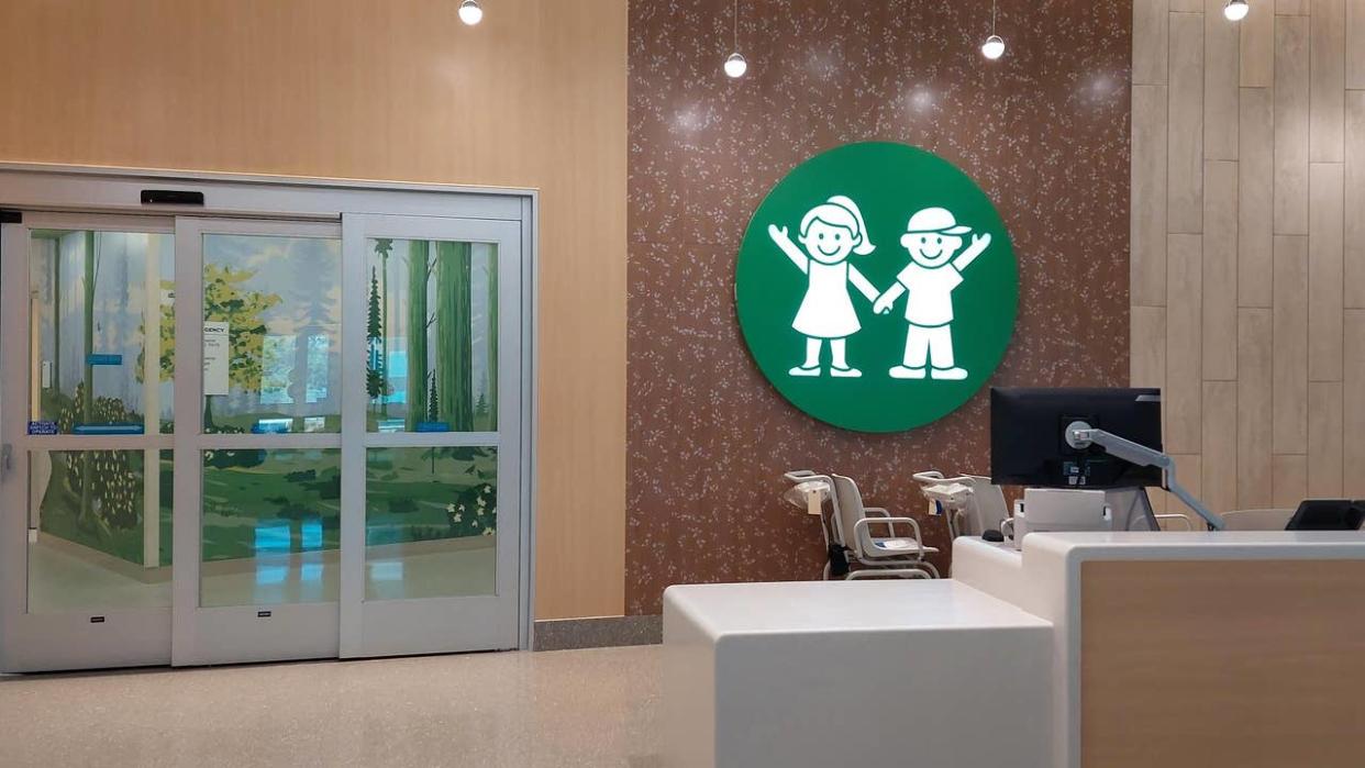 <div>The waiting room of the new Children's Healthcare of Atlanta Arthur M. Blank Hospital emergency department.</div>