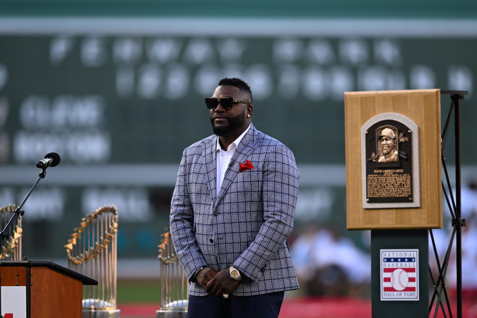 El exjugador de los Medias Rojas de Boston David Ortiz